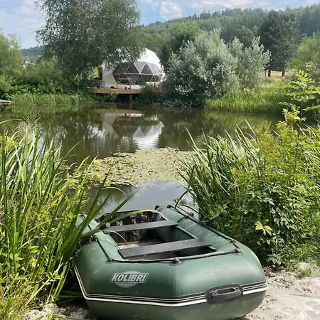 View Dome Sleeps 6 -hot Tub -fireplace * Horni Podluzi