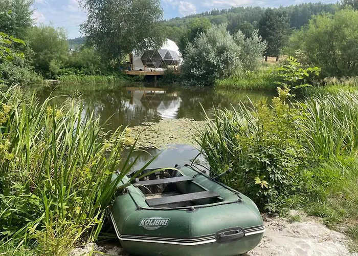 View Dome Sleeps 6 -hot Tub -fireplace * Horni Podluzi